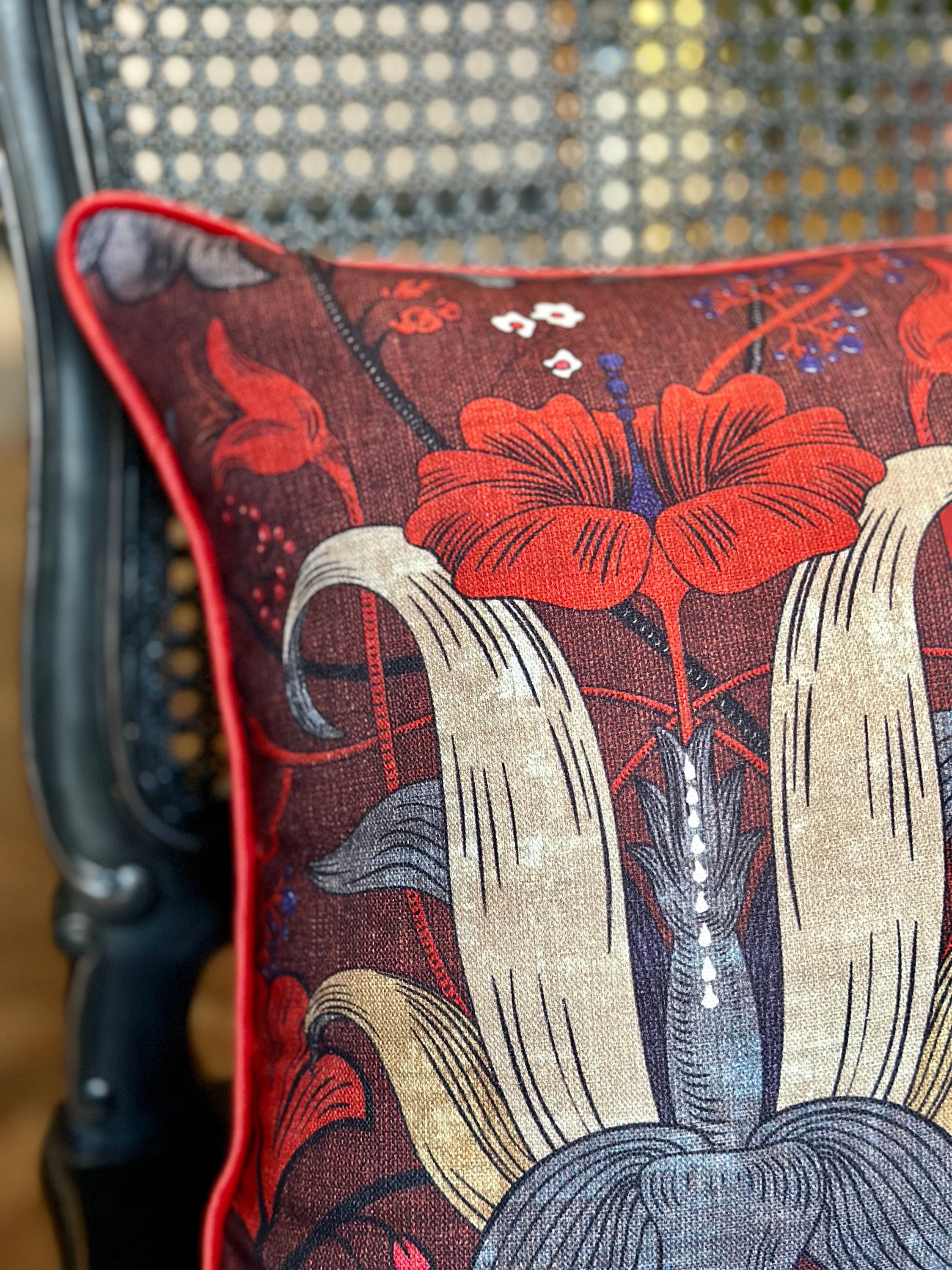 Taie d'oreiller Déco | Rouge dramatique