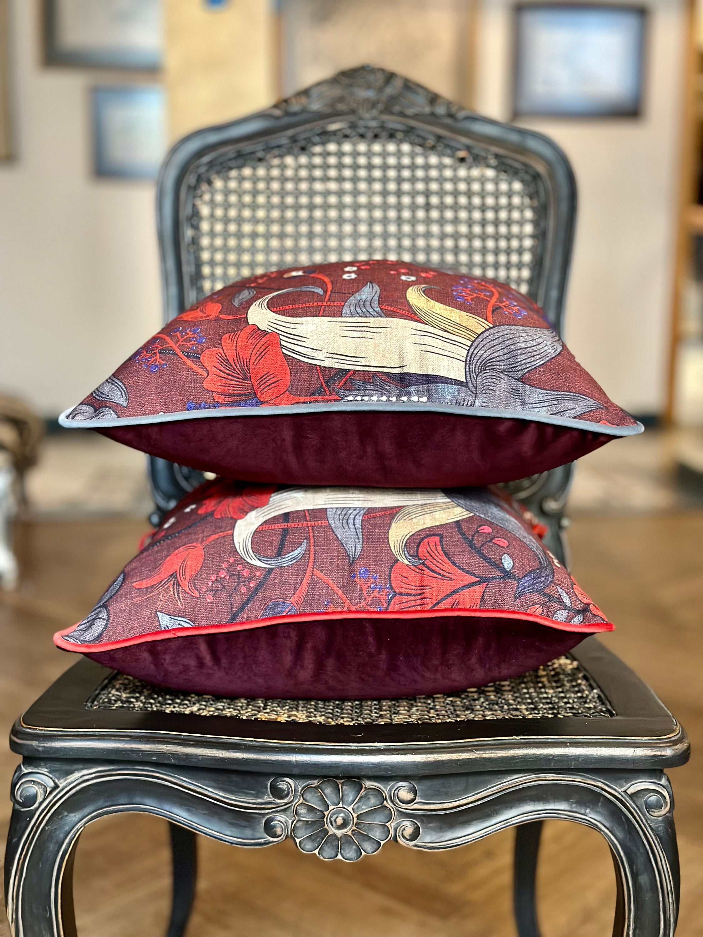 Taie d'oreiller Déco | Rouge dramatique