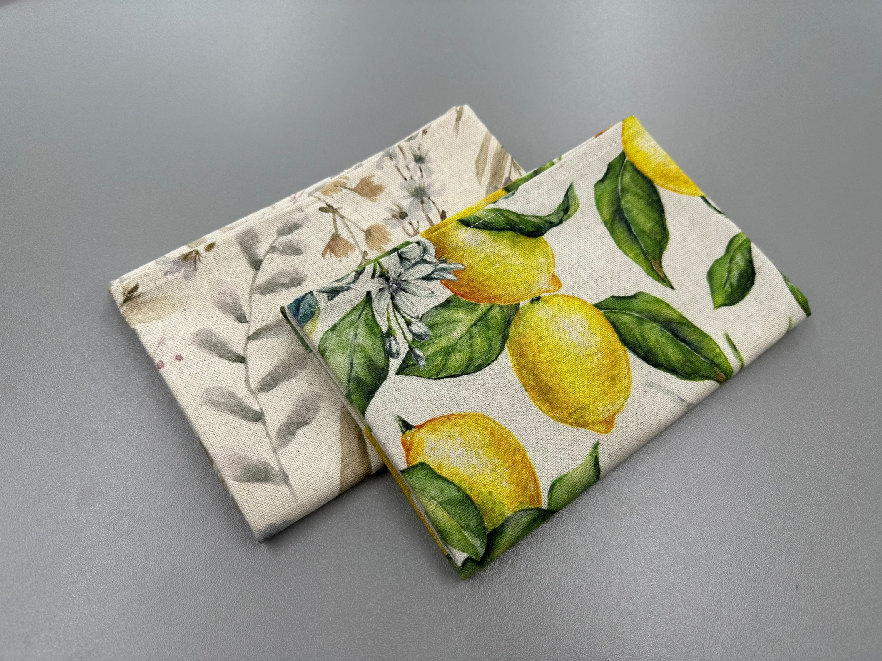 Torchon de cuisine, mélange coton-lin | Lemon Linen