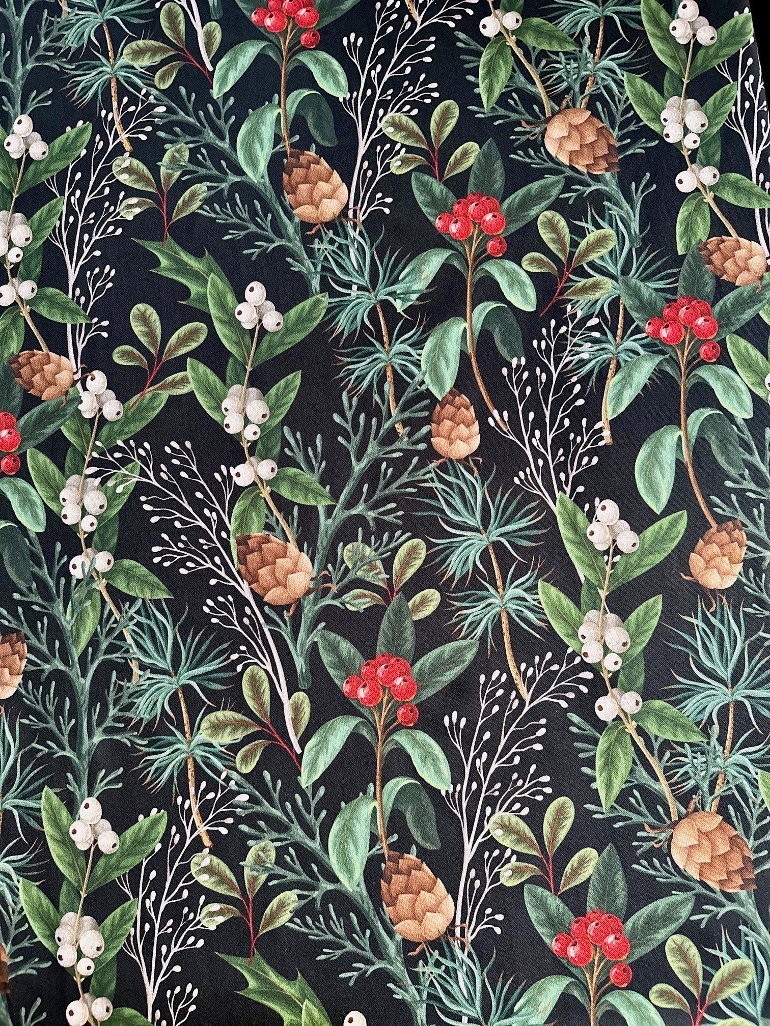 Gant de cuisine petit format avec double rembourrage en laine, 100 % coton, imprimé |