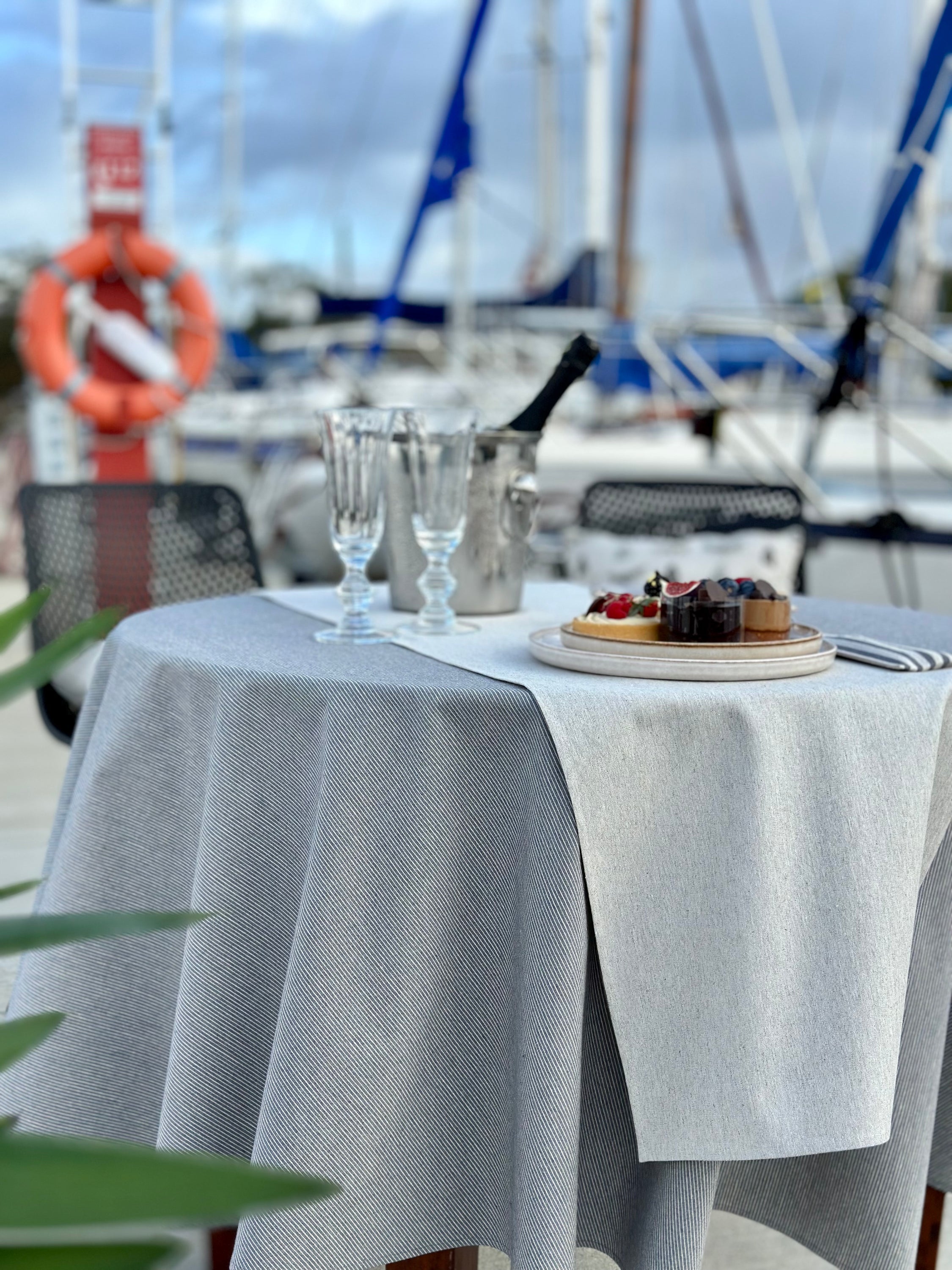 Chemin de table en tissu recyclé | Nord 3