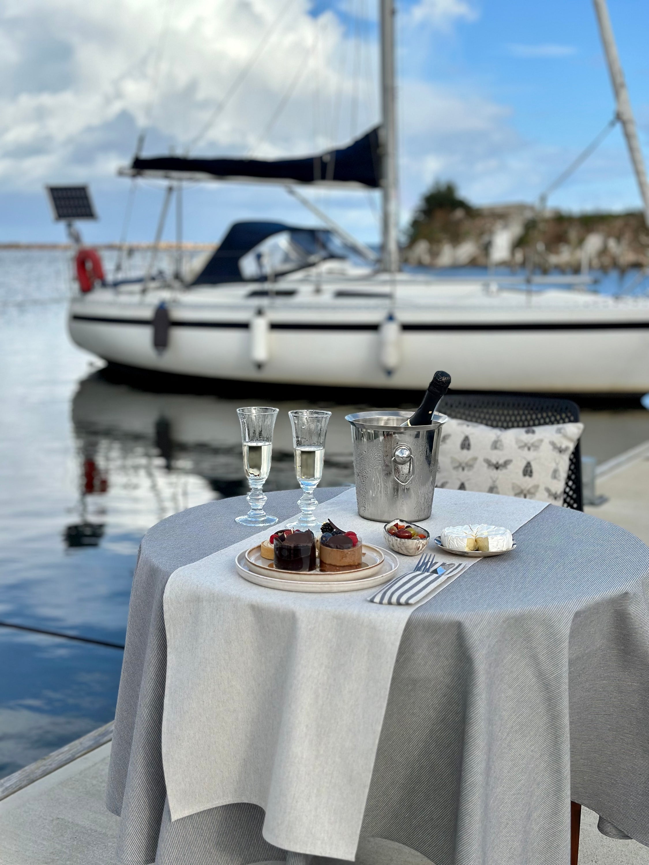 Chemin de table en tissu recyclé | Nord 3