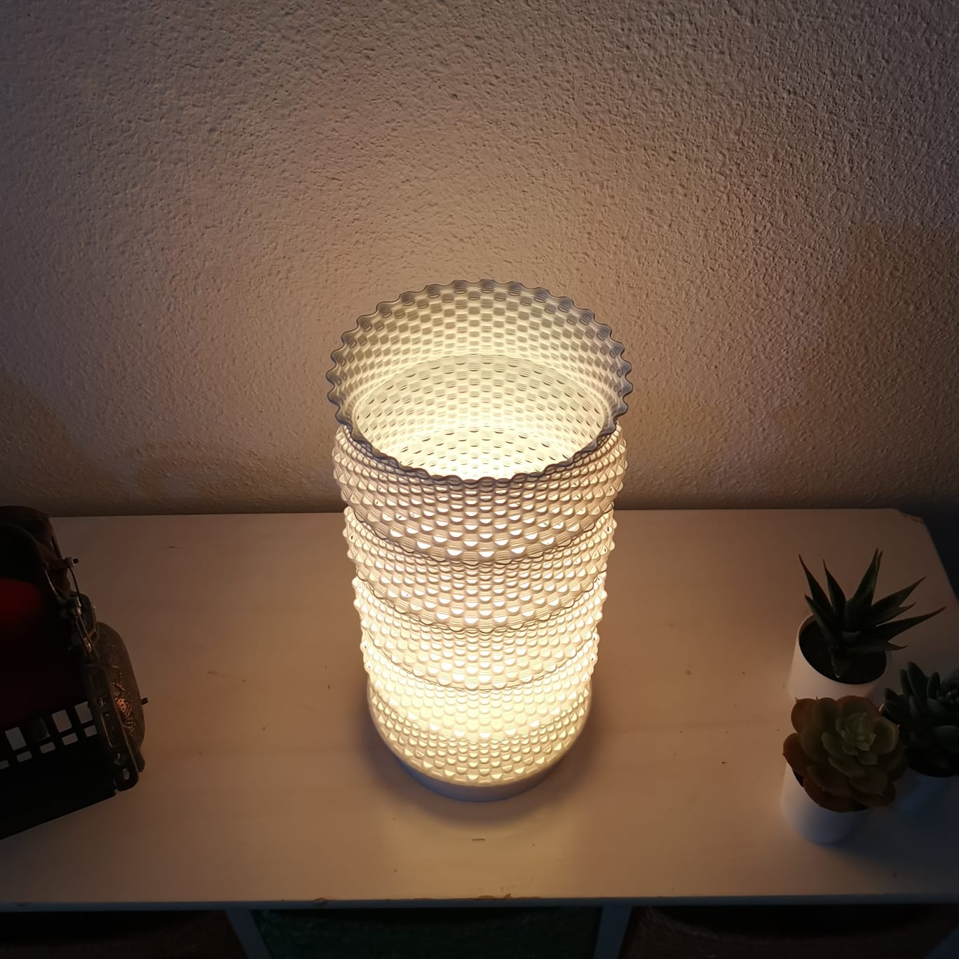 Lumen Weave Tragbare Tischlampe