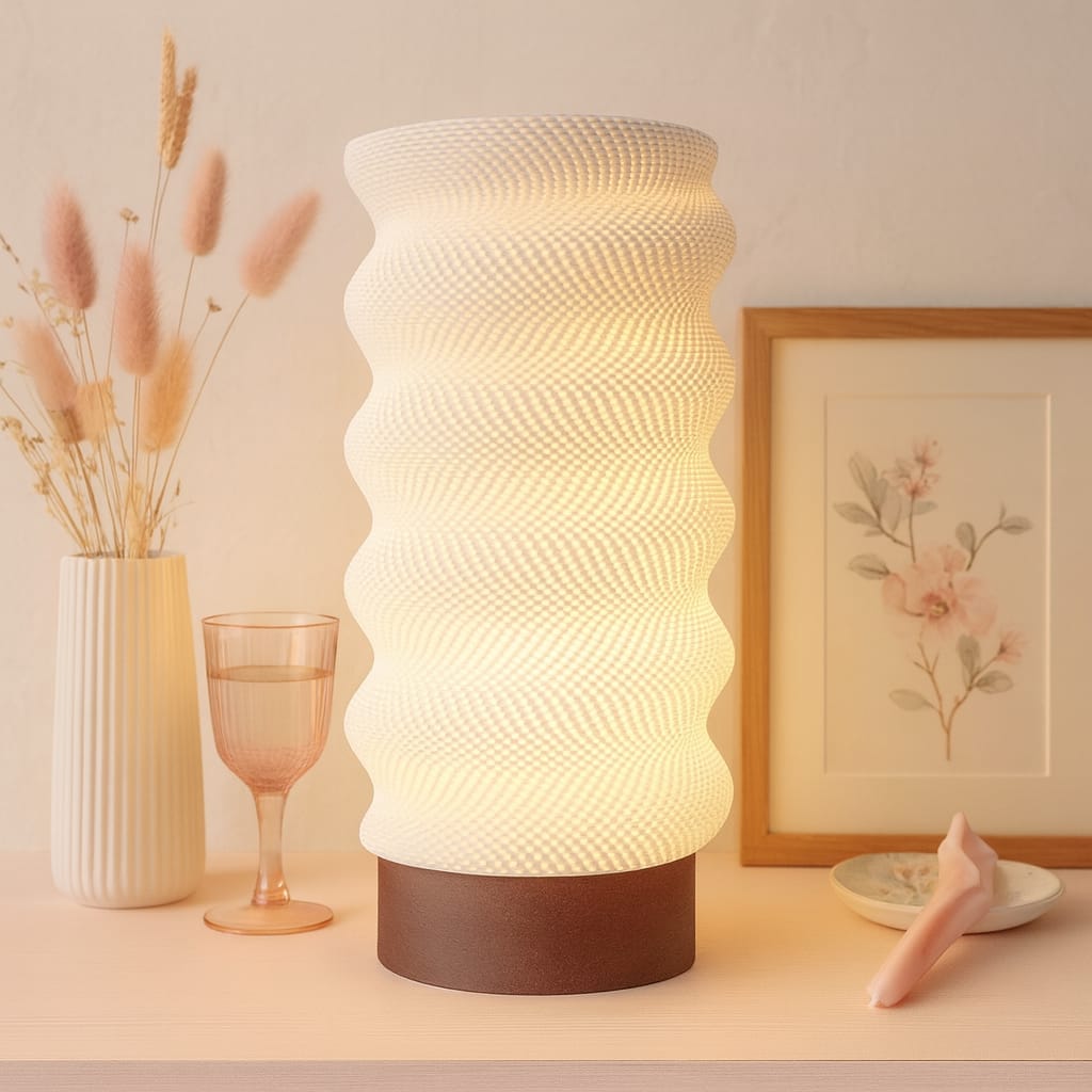 Lampe de table portable Lumina Twist