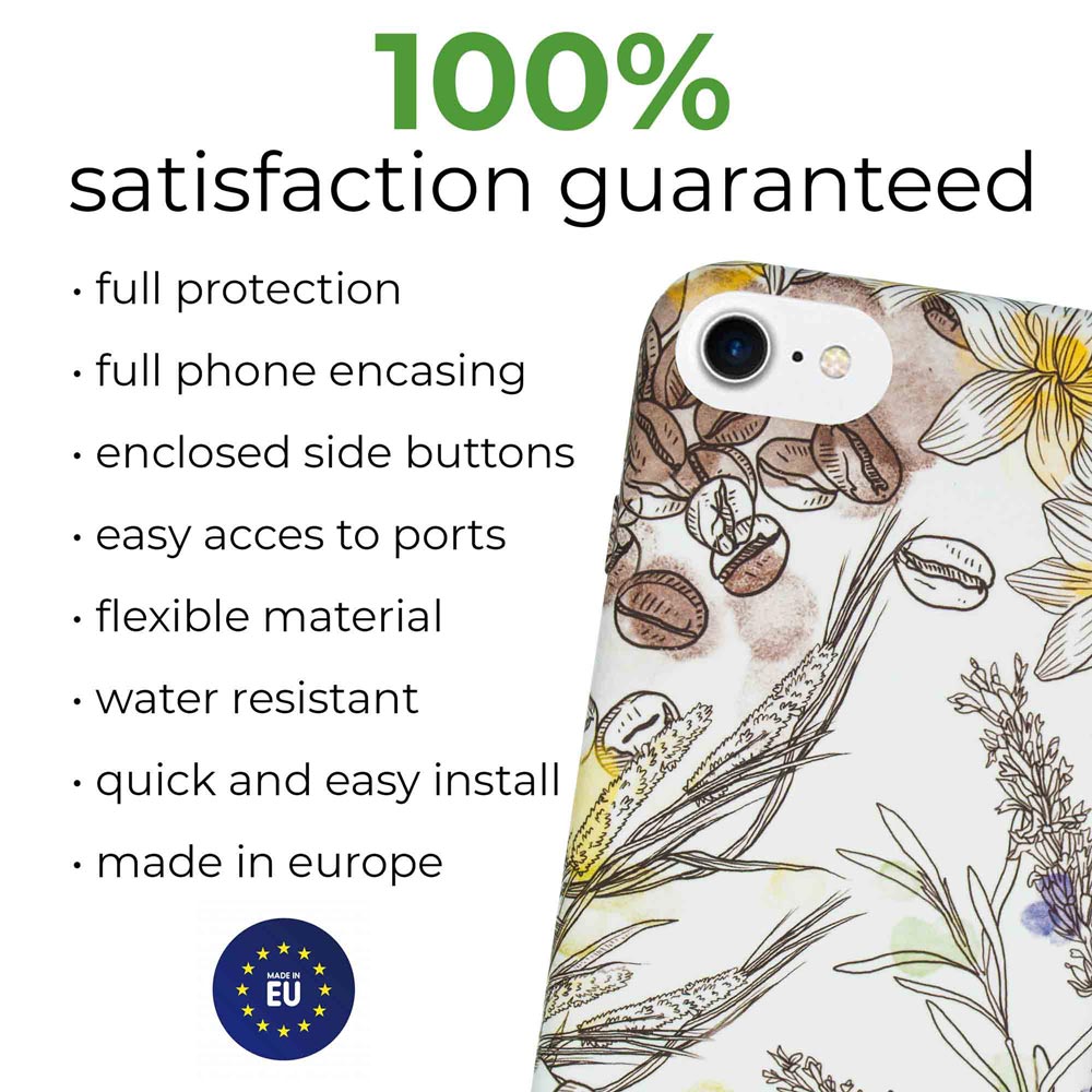 MMORE Aquarell-Design – Biologisch abbaubare Handyhülle