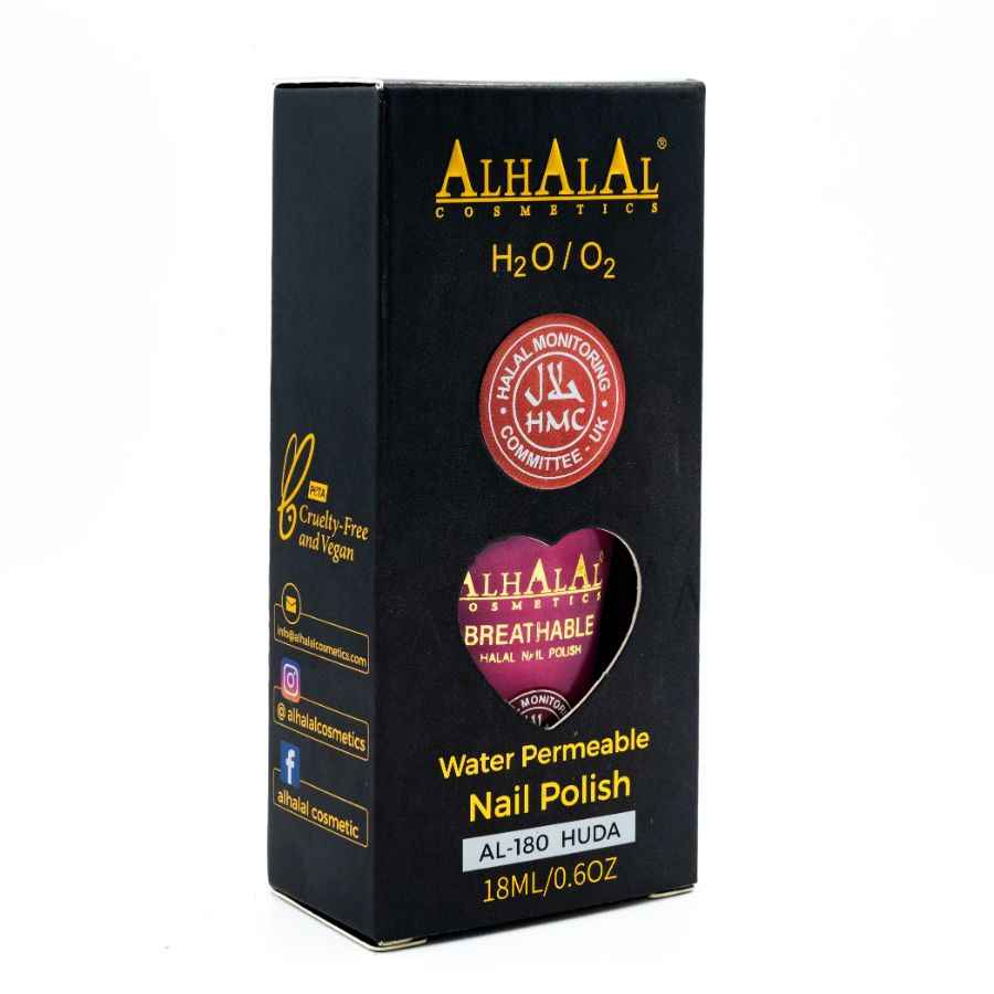 AL-180 HUDA ROZE GLANZENDE NAGELLAK