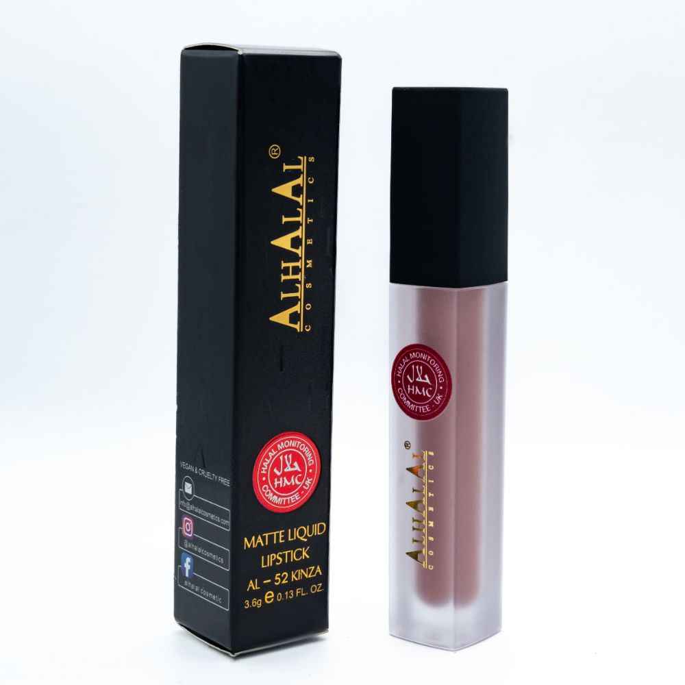AL-52 KINZA Vloeibare Bruine Lippenstift