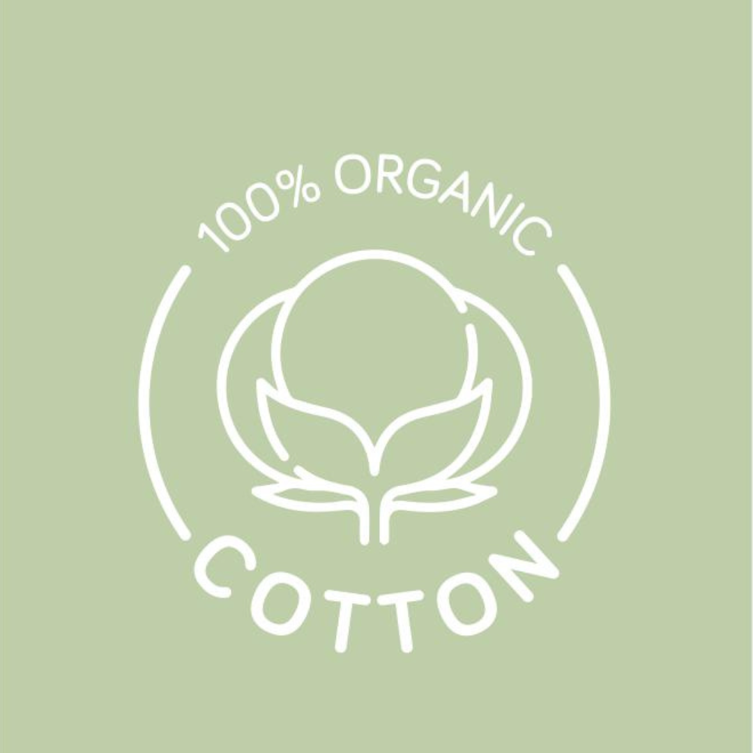 Round Tablecloth, 100% Organic Cotton, Printed | Helga