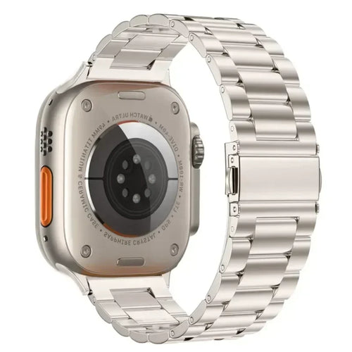 Bracelet en acier inoxydable pour Apple Watch 44 mm, 45 mm, 38, 42, 40 et 41 mm