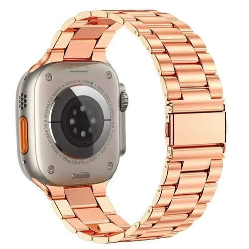 Bracelet en acier inoxydable pour Apple Watch 44 mm, 45 mm, 38, 42, 40 et 41 mm