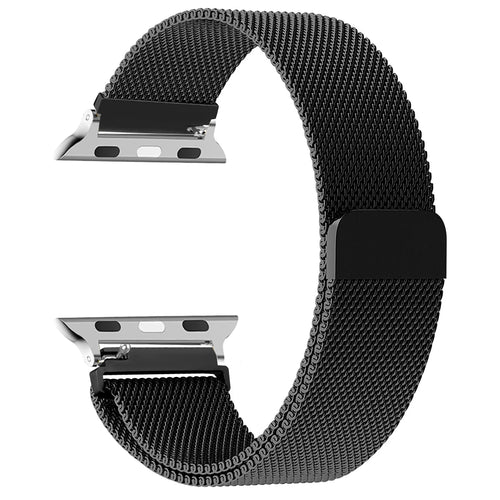 Bracelet milanais pour Apple Watch (tailles disponibles : 44 mm, 40 mm, 45 mm, 49 mm, 41 mm, 38 mm et 42 mm).