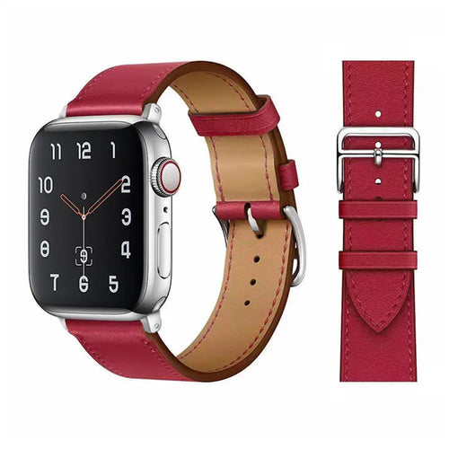 Bracelets de montre en cuir pour Apple Watch 46 mm, 44 mm, 49 mm, 45 mm et 42 mm
