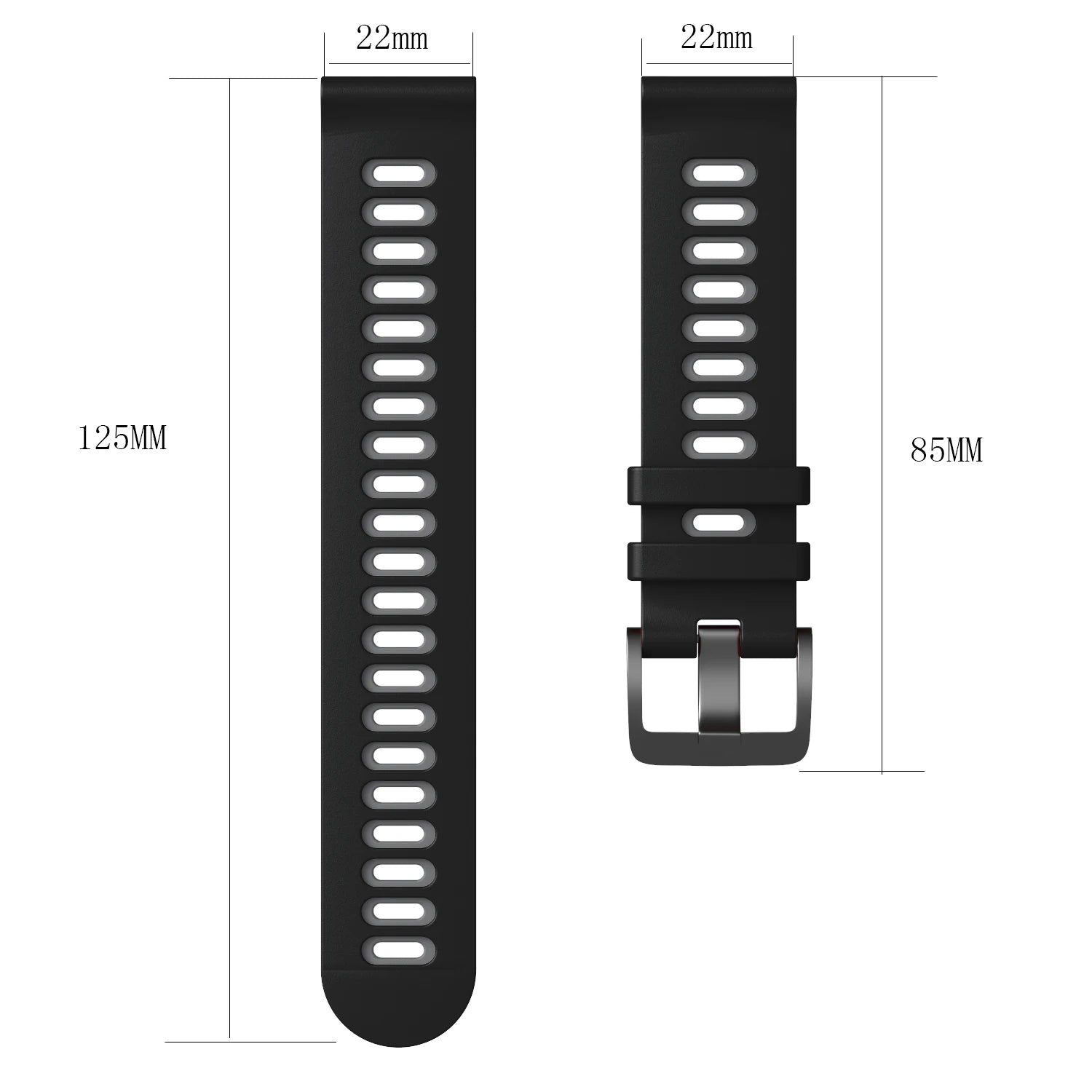 22/20mm Watch Bands for Galaxy Watch, Huawei Watch GT, Amazfit GTS,