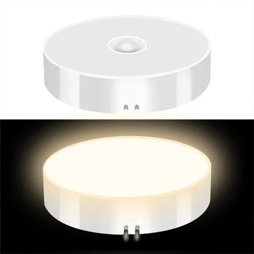 Motion Sensor LED Night Light USB Rechargeable Night Lamp For Kitchen