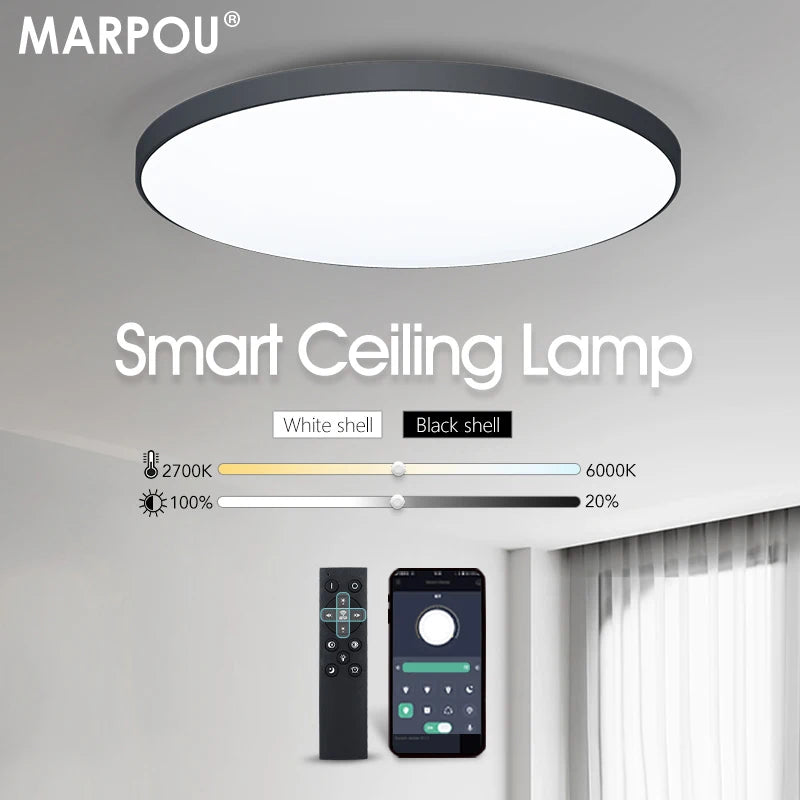 MARPOU Smart ceiling lamp led lamp for bedroom ceiling lights with