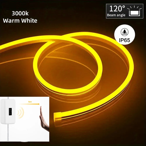 Neon LED Light Strip 5V USB Smart Gesture Sensor Dimmer Switch