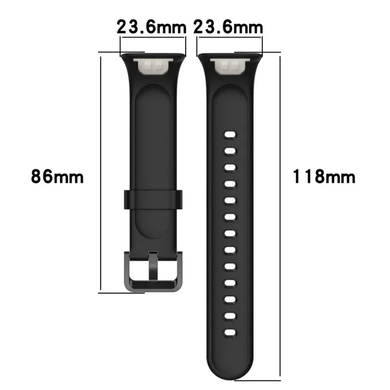 Bracelet en silicone liquide pour Xiaomi Mi Band 7 Pro