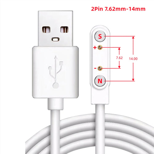 Universelles magnetisches Ladekabel USB-Dock-Ladegerät Stromkabel für
