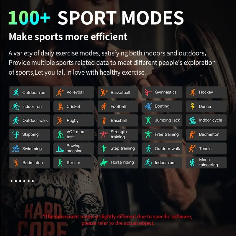 Montre connectée LIGE pour femme, écran tactile, appels Bluetooth, étanche