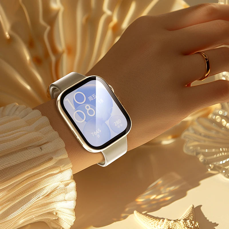 Coque en TPU pour Huawei Watch Fit 3, cadre intégral avec écran