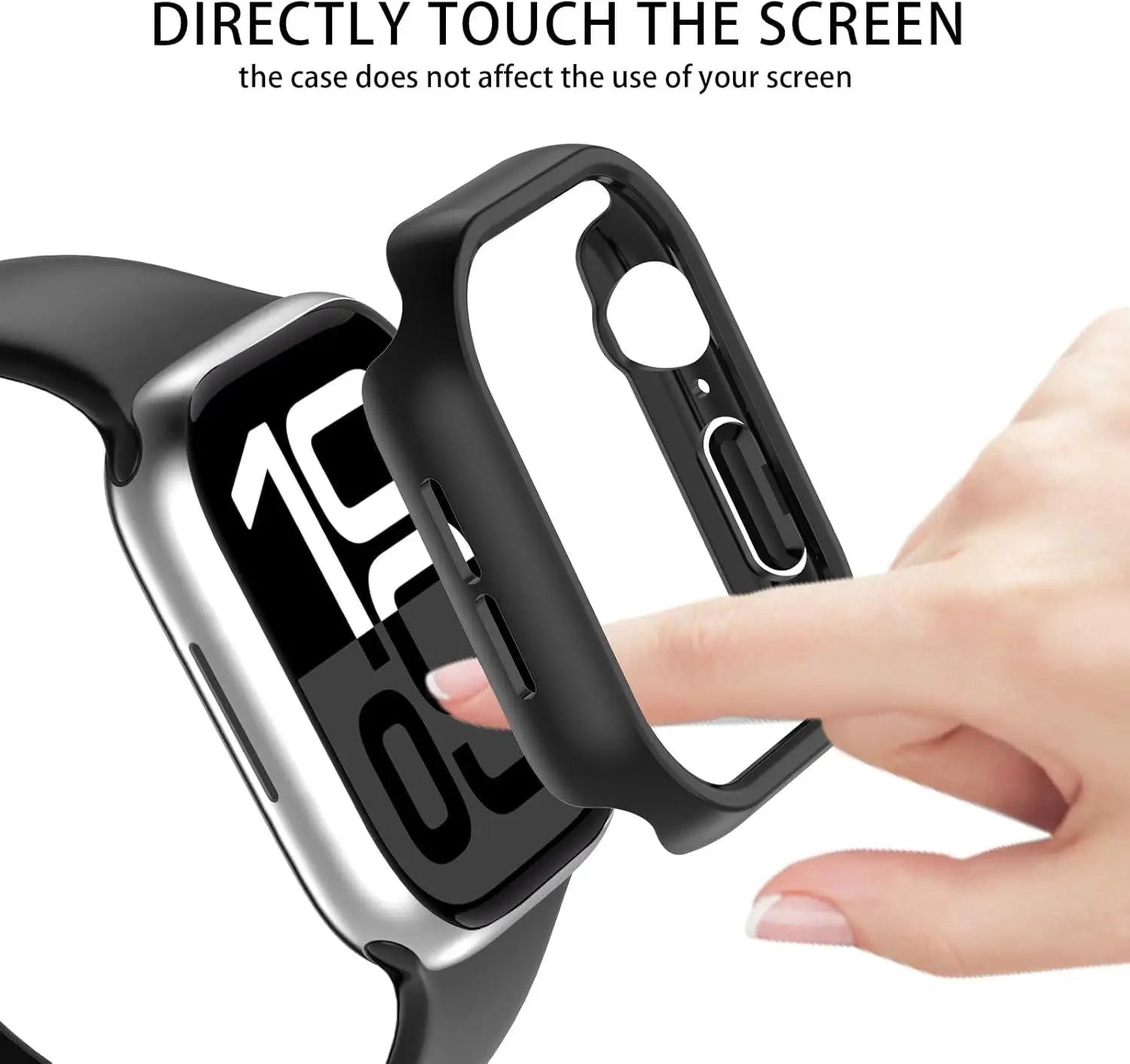 Accessoires pour boîtier Apple Watch 10, 11 et 46 mm, 44 mm, 40 mm, 42 mm et 38 mm