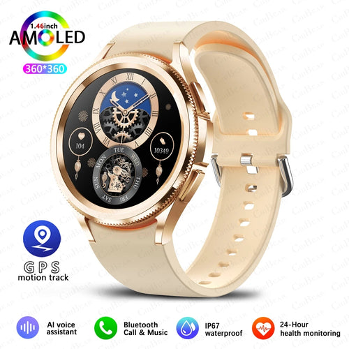 Montre connectée Watch 6 Classic Bluetooth pour homme, GPS et sports outdoor
