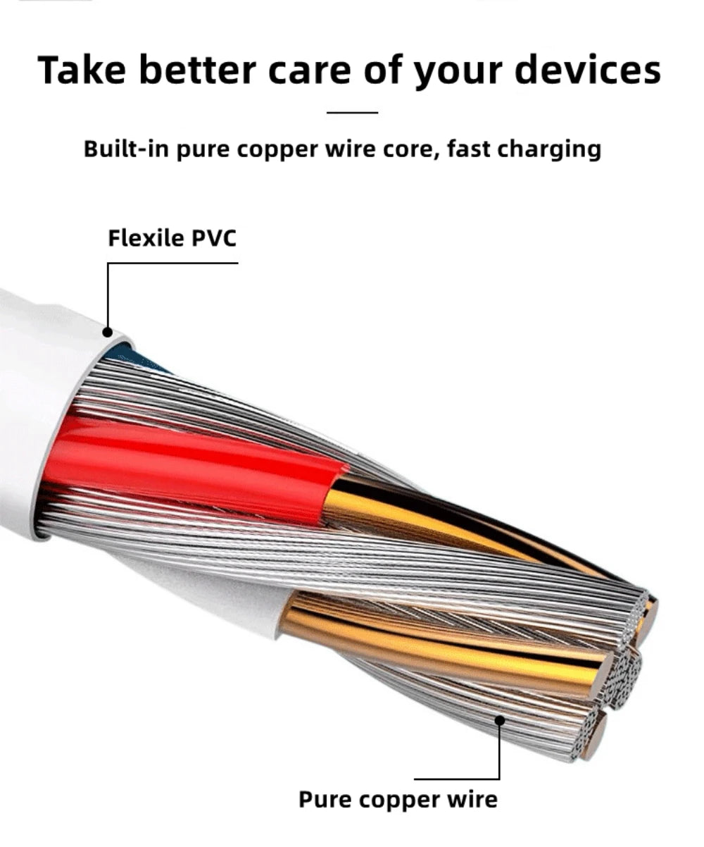 Universelles magnetisches Ladekabel USB-Dock-Ladegerät Stromkabel für