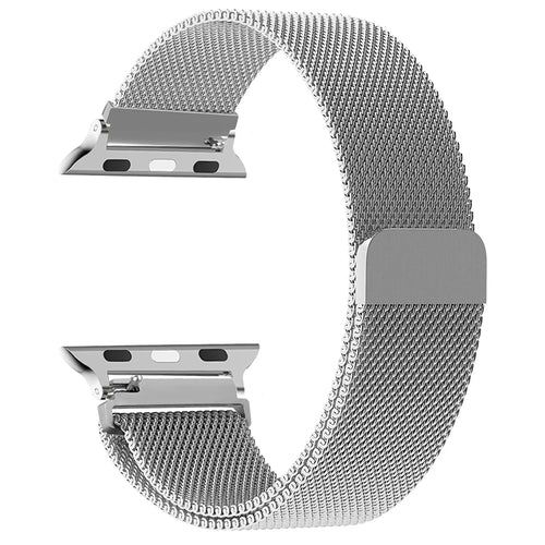 Bracelet milanais pour Apple Watch (tailles disponibles : 44 mm, 40 mm, 45 mm, 49 mm, 41 mm, 38 mm et 42 mm).
