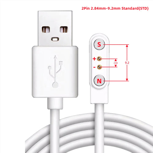 Universelles magnetisches Ladekabel USB-Dock-Ladegerät Stromkabel für