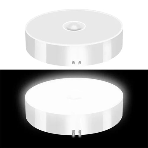 Motion Sensor LED Night Light USB Rechargeable Night Lamp For Kitchen