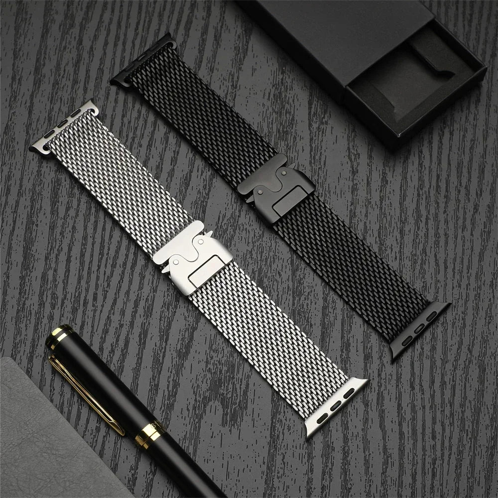 Stainless Steel Milanese For Apple watch Ultra 2 3 49mm 46mm 42mm 41mm