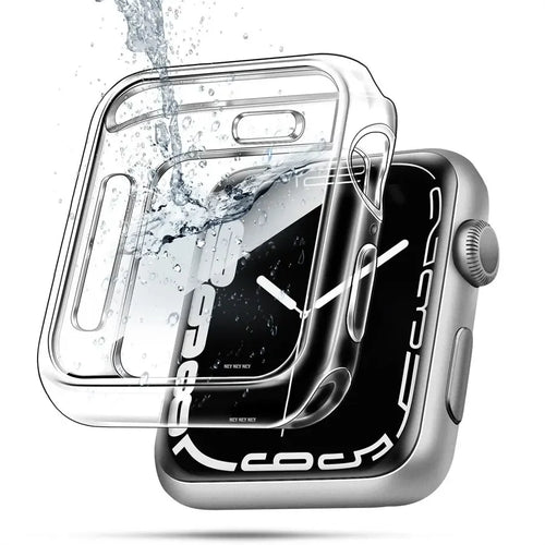 Coque en TPU pour boîtier Apple Watch séries 9, 8, 7, 6, 5, 4, 3 et SE (41 mm et 45 mm).