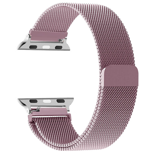 Bracelet milanais pour Apple Watch (tailles disponibles : 44 mm, 40 mm, 45 mm, 49 mm, 41 mm, 38 mm et 42 mm).