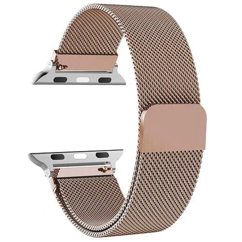 Bracelet milanais pour Apple Watch (tailles disponibles : 44 mm, 40 mm, 45 mm, 49 mm, 41 mm, 38 mm et 42 mm).