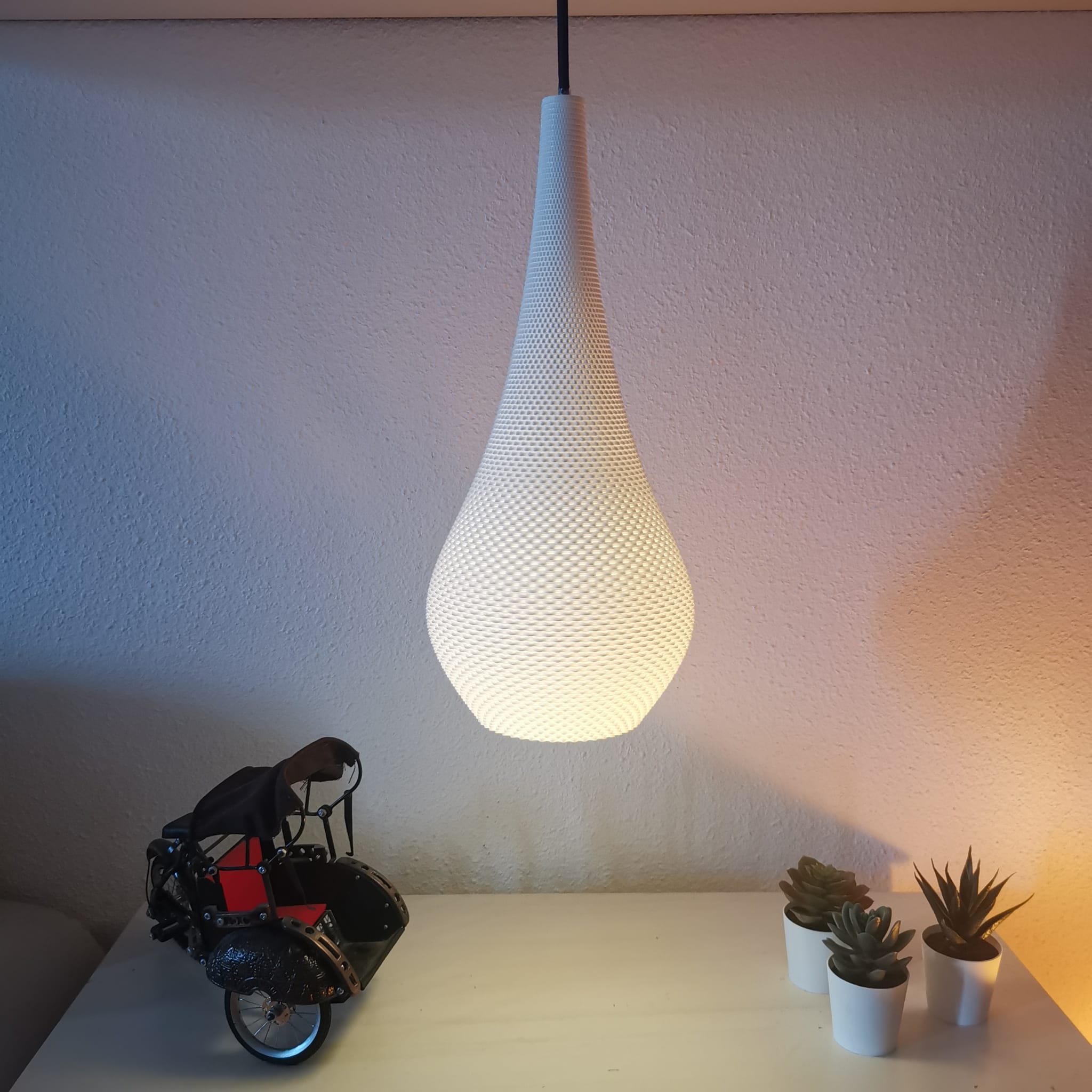 Suspension édition goutte d'eau