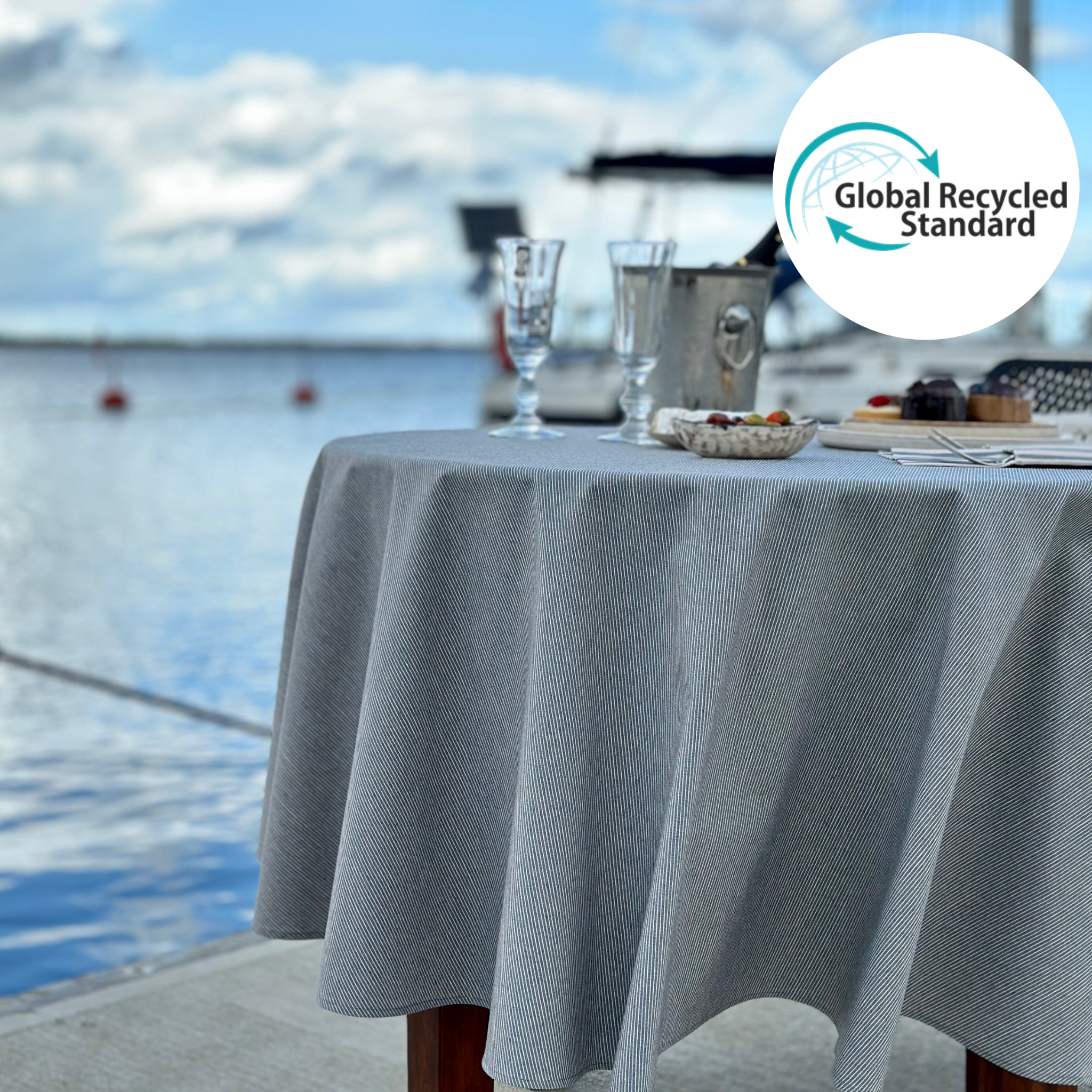 Nappe ronde en tissu recyclé | Nord 2