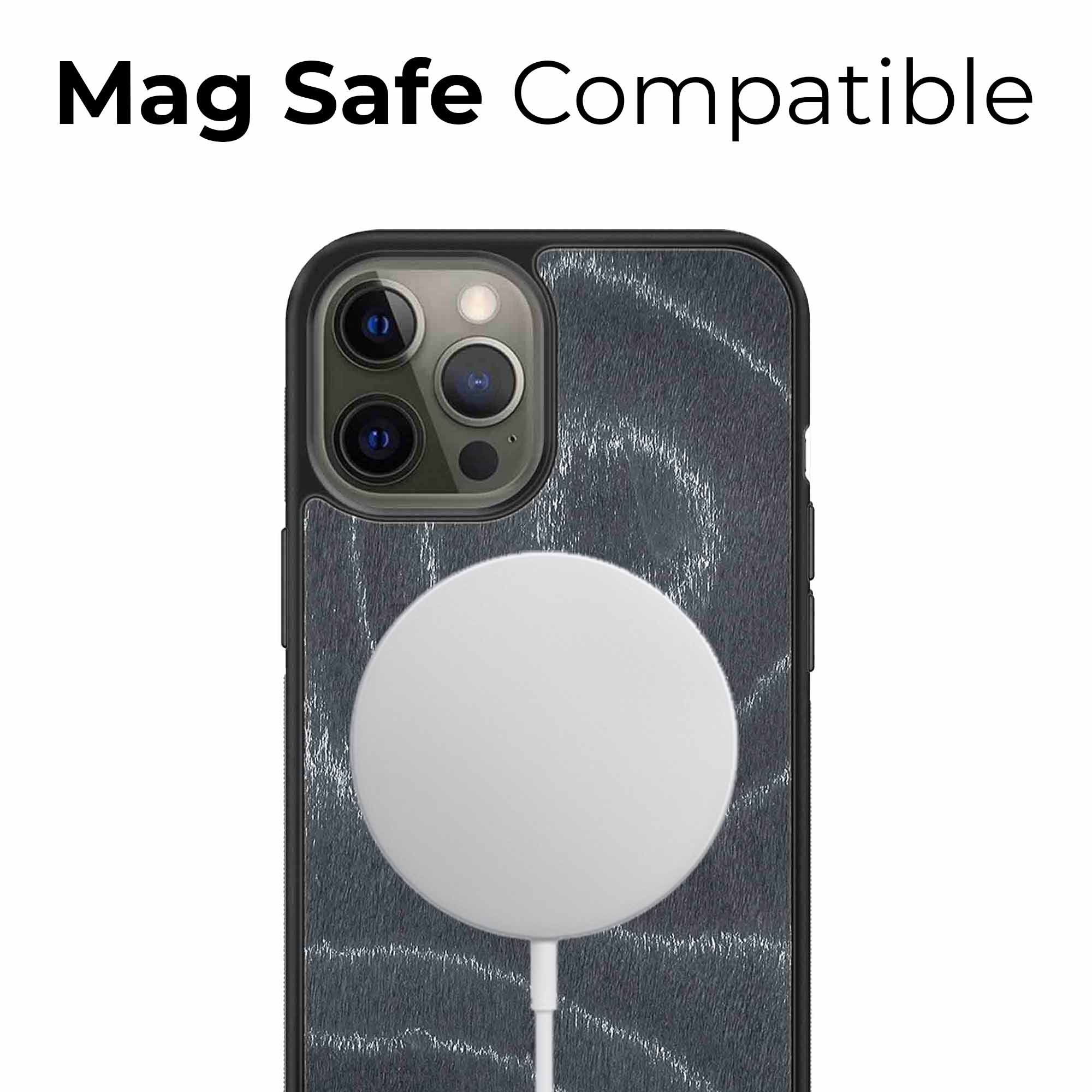 Coque de téléphone en bois ondulé