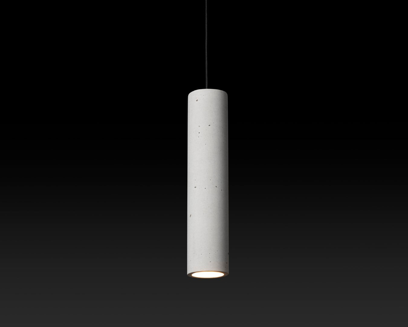 WHITE Concrete Pendant Light B+B