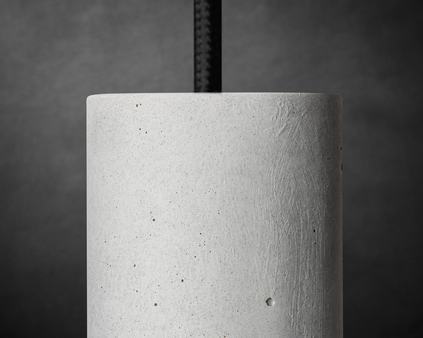WHITE Concrete Pendant Light B+B