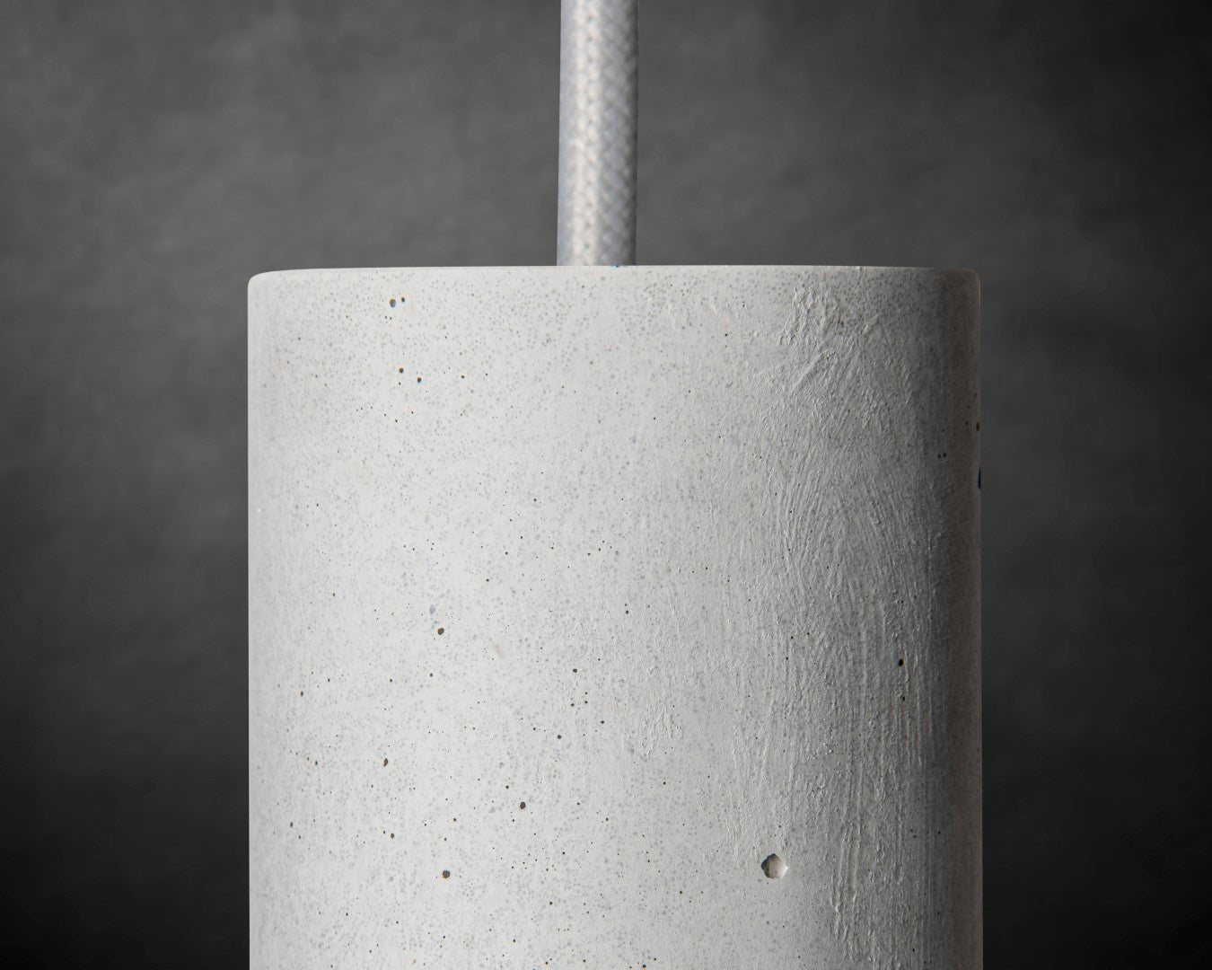 WHITE Concrete Pendant Light W+W