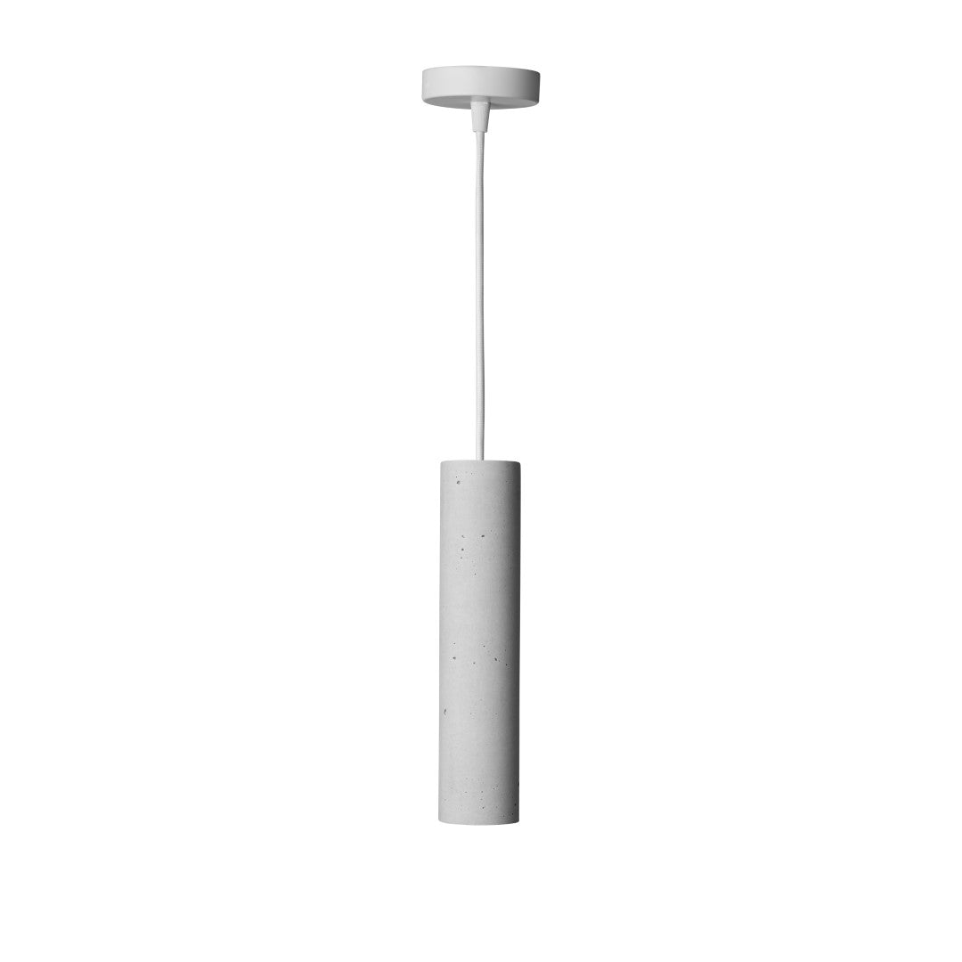 WHITE Concrete Pendant Light W+W