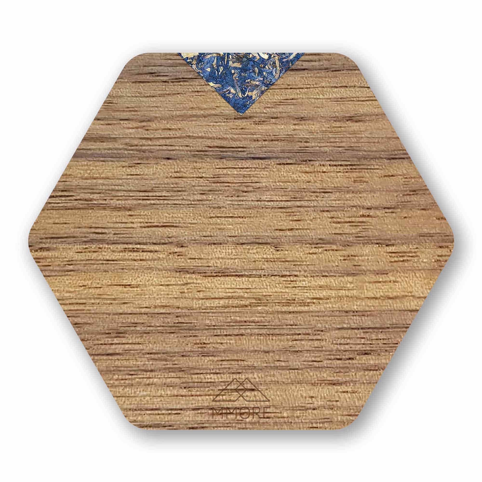 Dessous de verre en bois - Noyer américain / Lot de 4