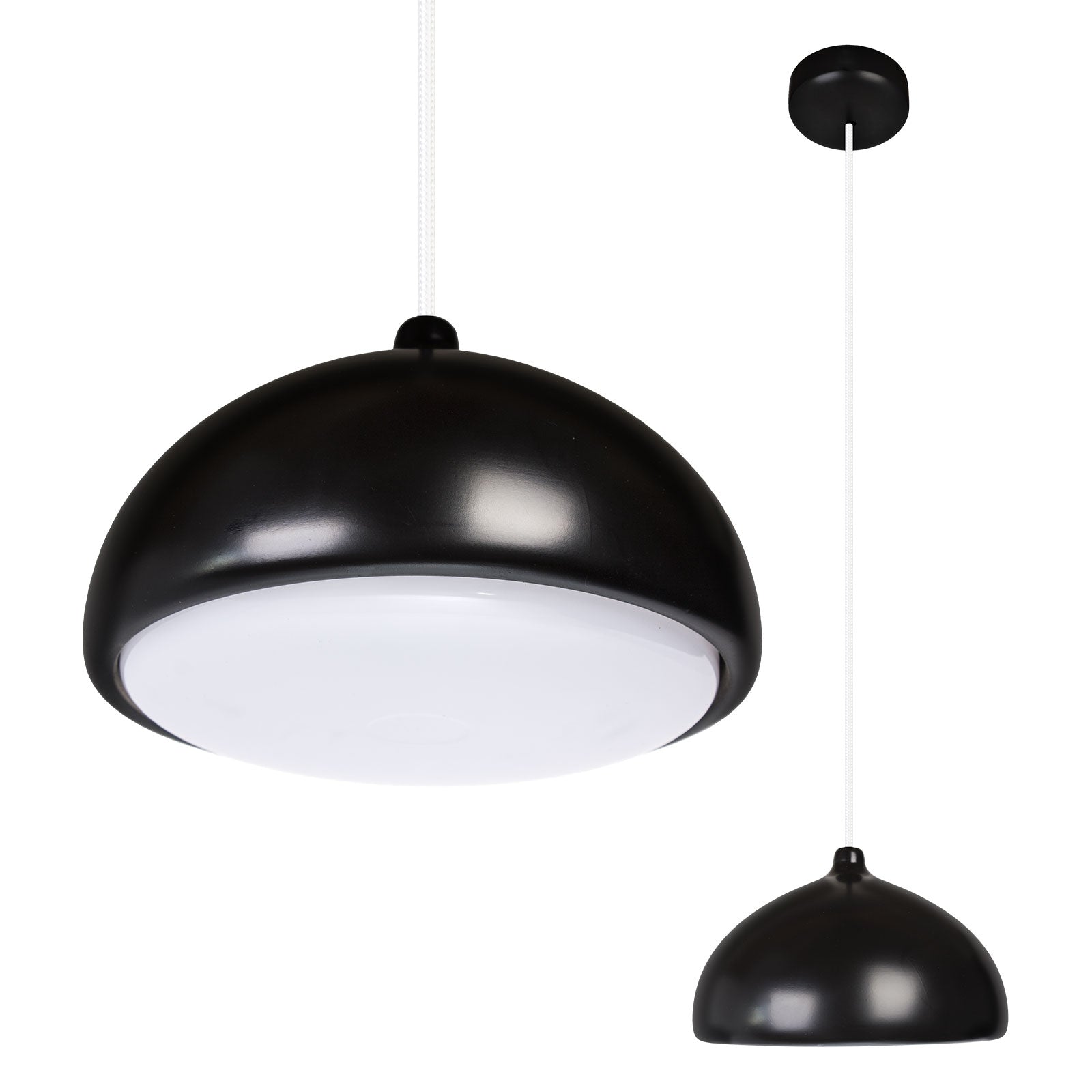 Hanging lamp black ACORN II