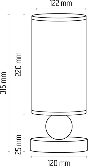 Bolla night lamp bottle green