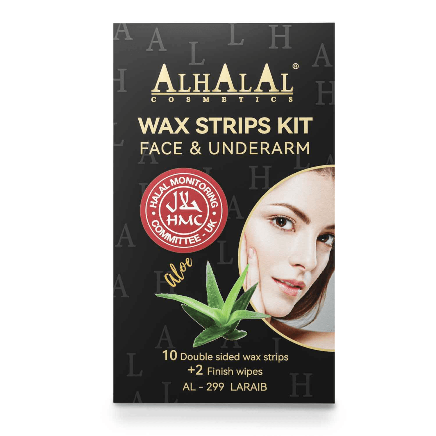 AL-299 LARAIB WAXSTRIP POUR GEZICHT ET OKSEL