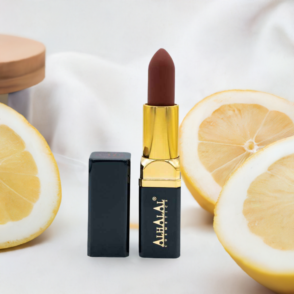 AL-01 MEHWISH BRUINE FLUWELEN LIPPENTIFT