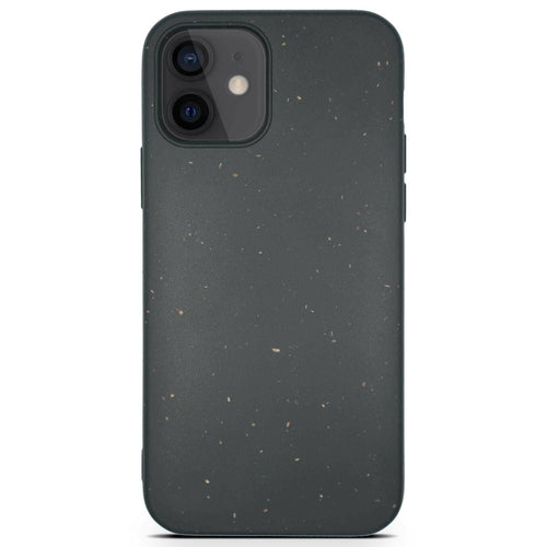 Coque de téléphone biodégradable chauves-souris pour Halloween - Noire