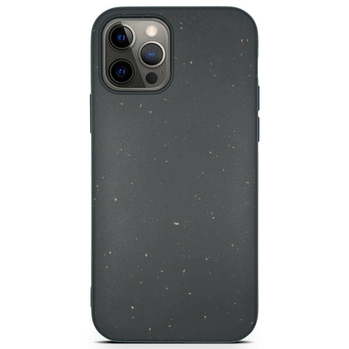 Coque de téléphone biodégradable chauves-souris pour Halloween - Noire