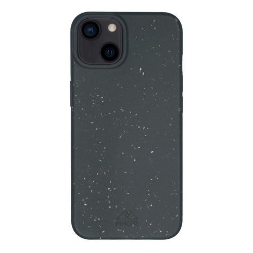 Coque de téléphone biodégradable chauves-souris pour Halloween - Noire