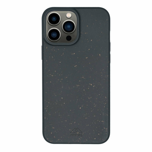 Coque de téléphone biodégradable chauves-souris pour Halloween - Noire